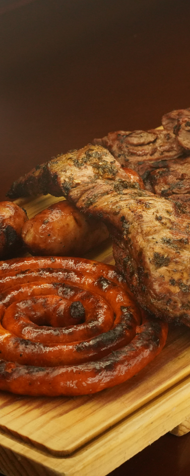 Menú del restaurante argentino El Fogón del Che en Oceanía CDMX con parrilla, buffet y platillos tradicionales